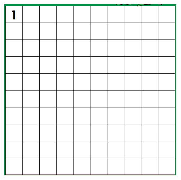 45 Blank 100 Chart Printable 23