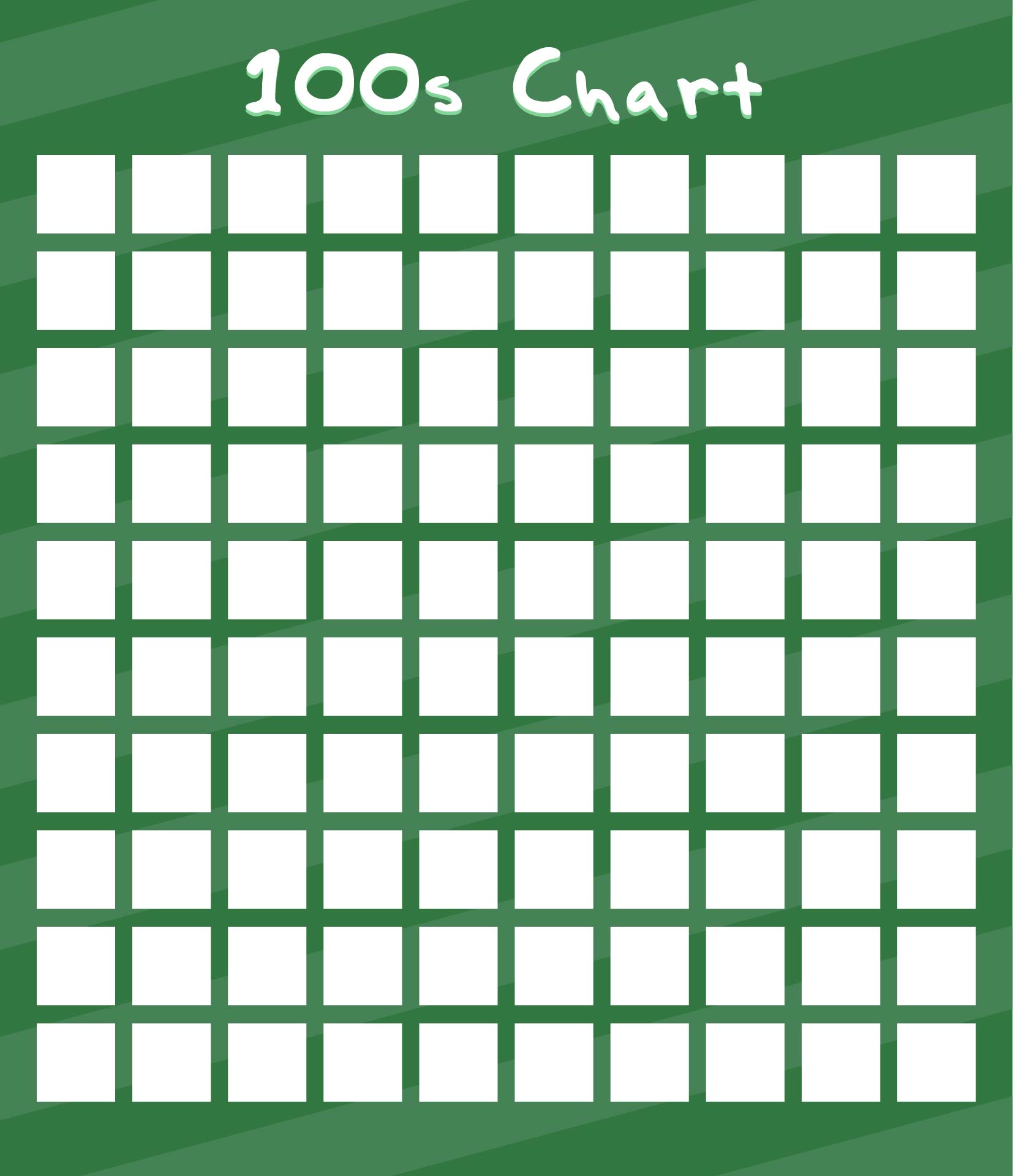 45 Blank 100 Chart Printable 37