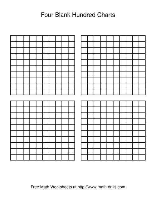 45 Blank 100 Chart Printable 38