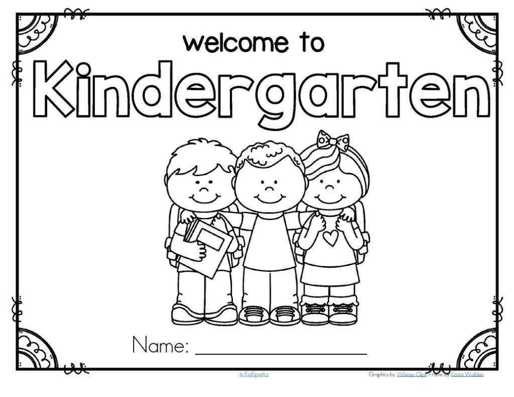50 Printable First Day Of Kindergarten 13