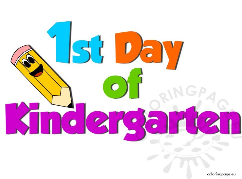 50 Printable First Day Of Kindergarten 56