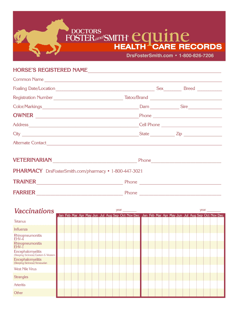 50 Printable Horse Worming Schedule 17