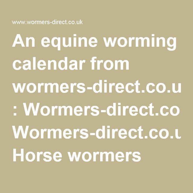50 Printable Horse Worming Schedule 28