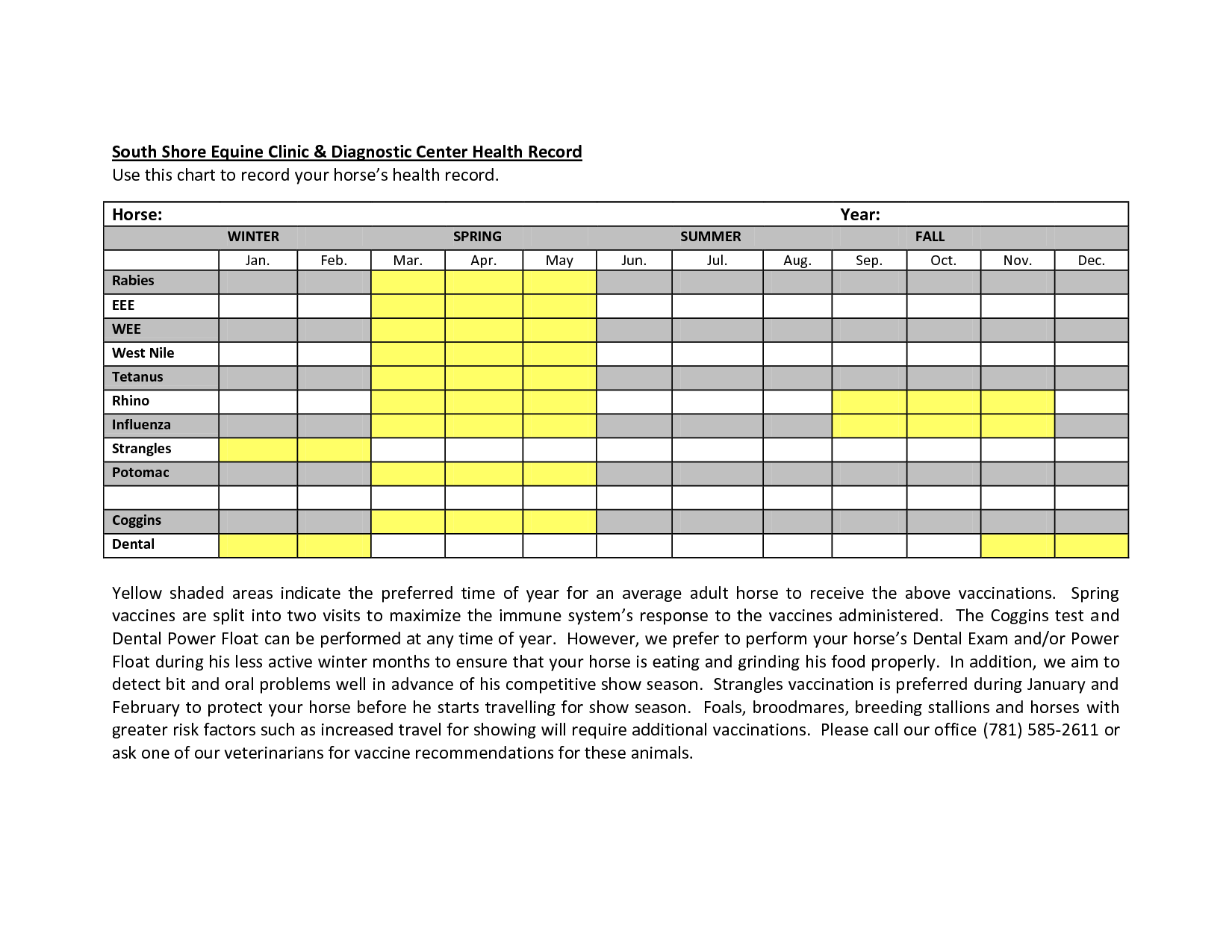 50 Printable Horse Worming Schedule 39