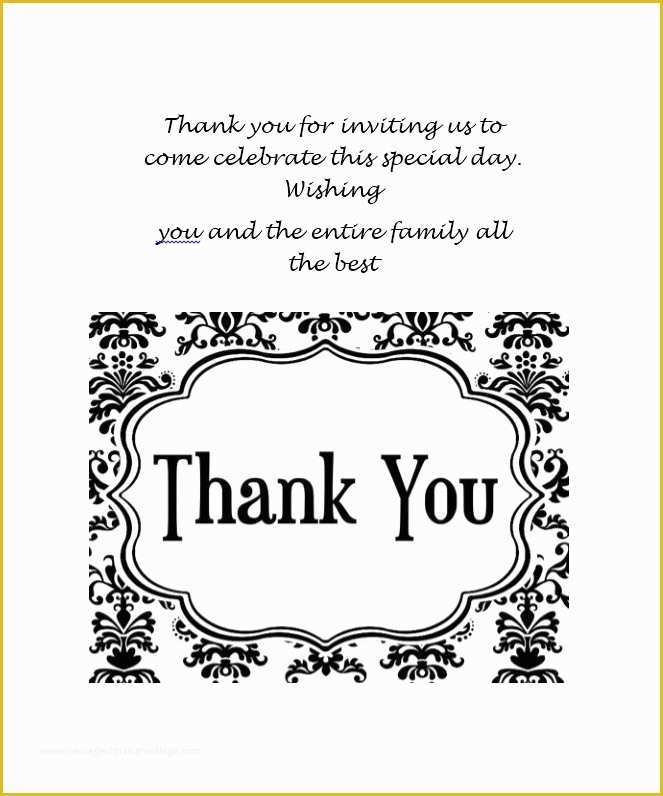 50 Thank You Card Template Printable 61