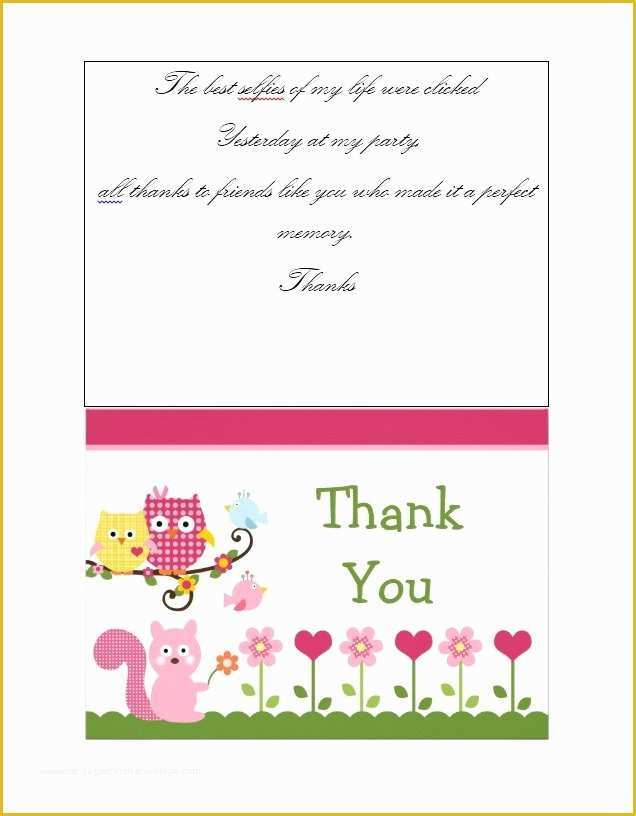 50 Thank You Card Template Printable 64
