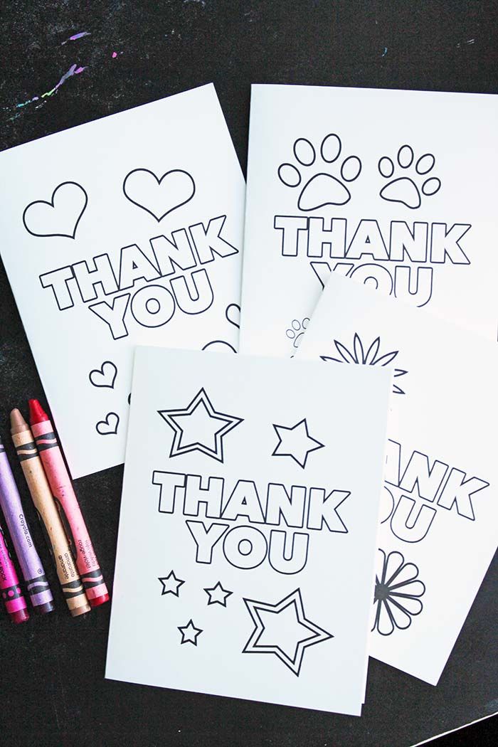50 Thank You Card Template Printable 65