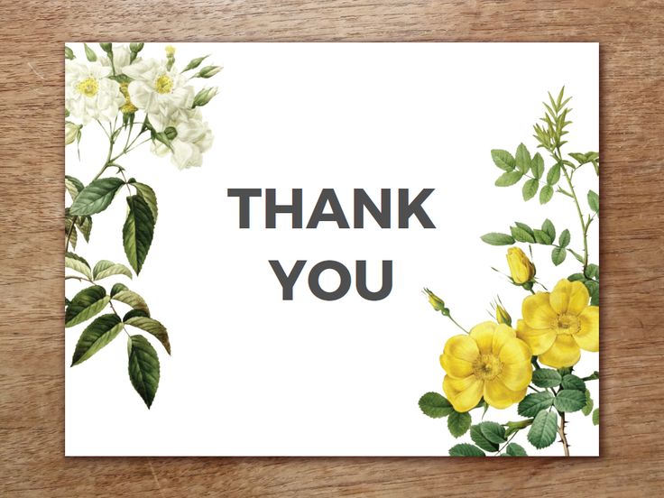 50 Thank You Card Template Printable 66