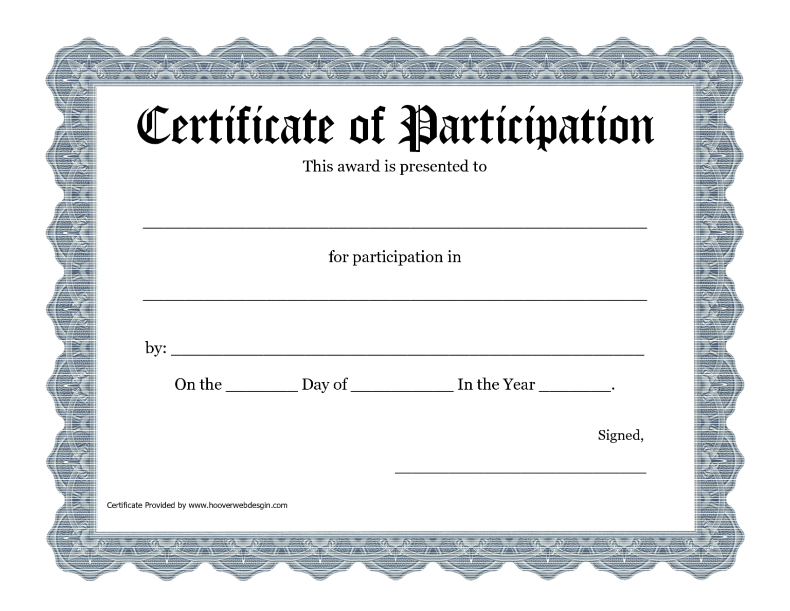 55 Free Printable Award Certificate 28