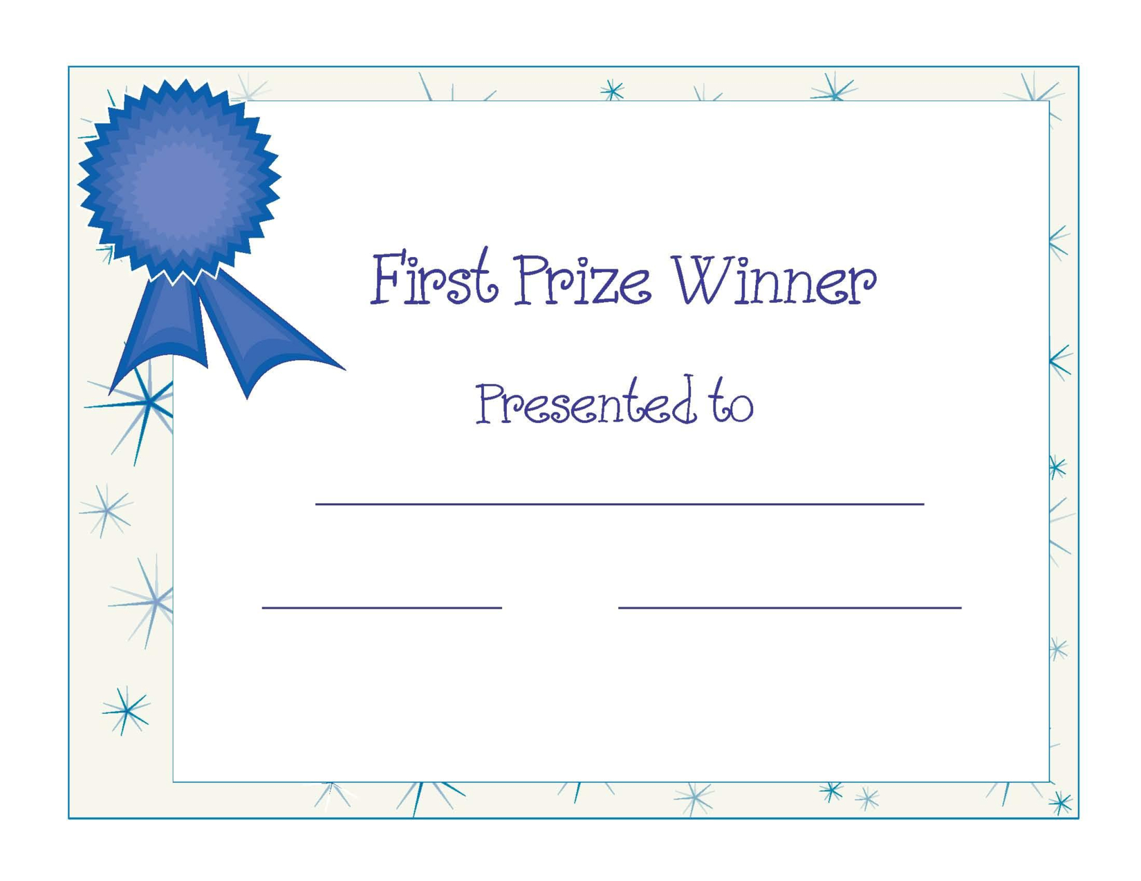 55 Free Printable Award Certificate 30