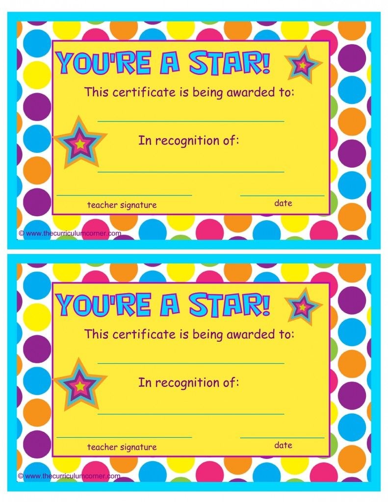 55 Free Printable Award Certificate 33