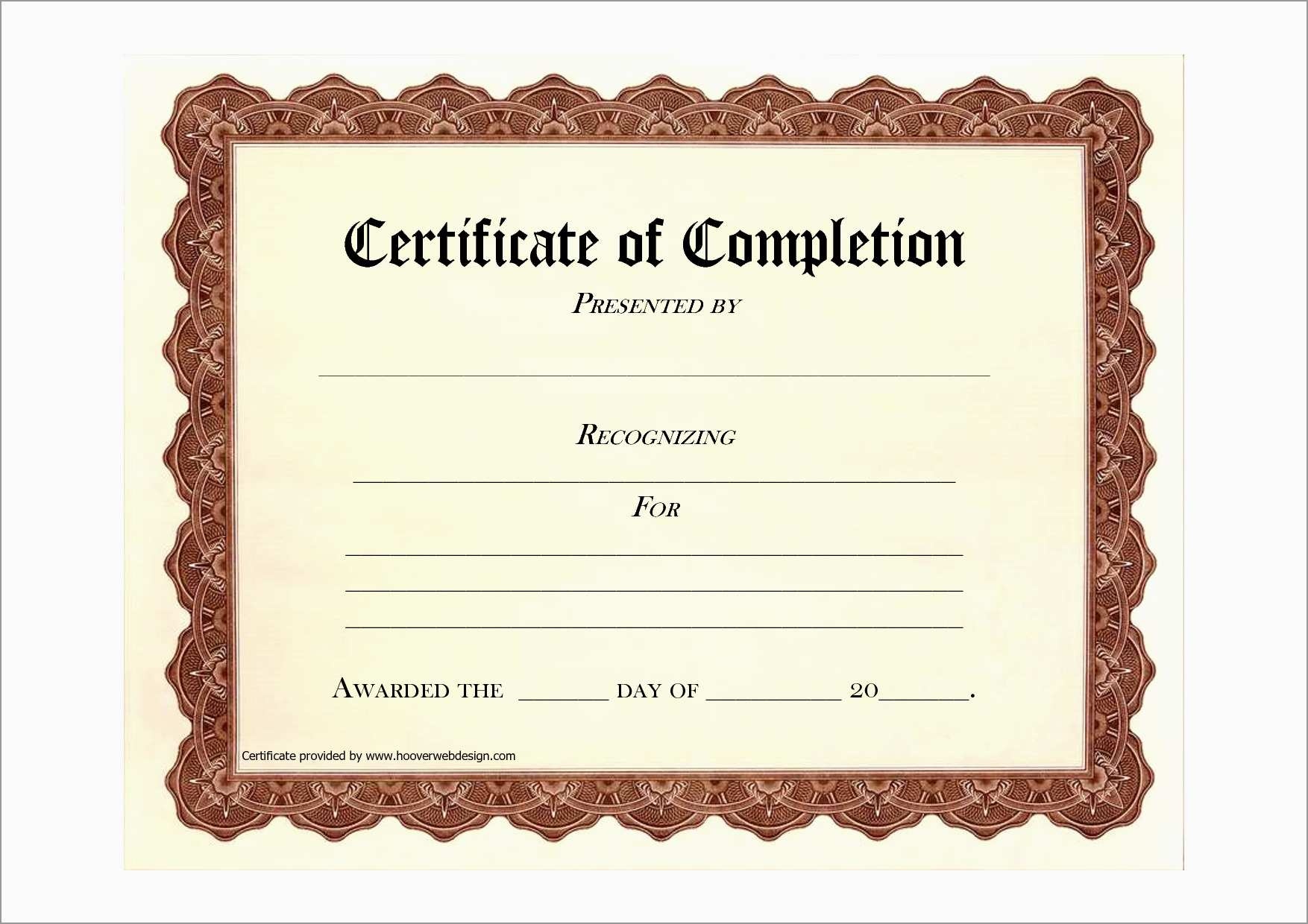 55 Free Printable Award Certificate 36