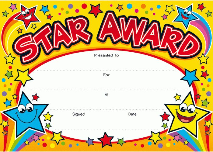 55 Free Printable Award Certificate 49