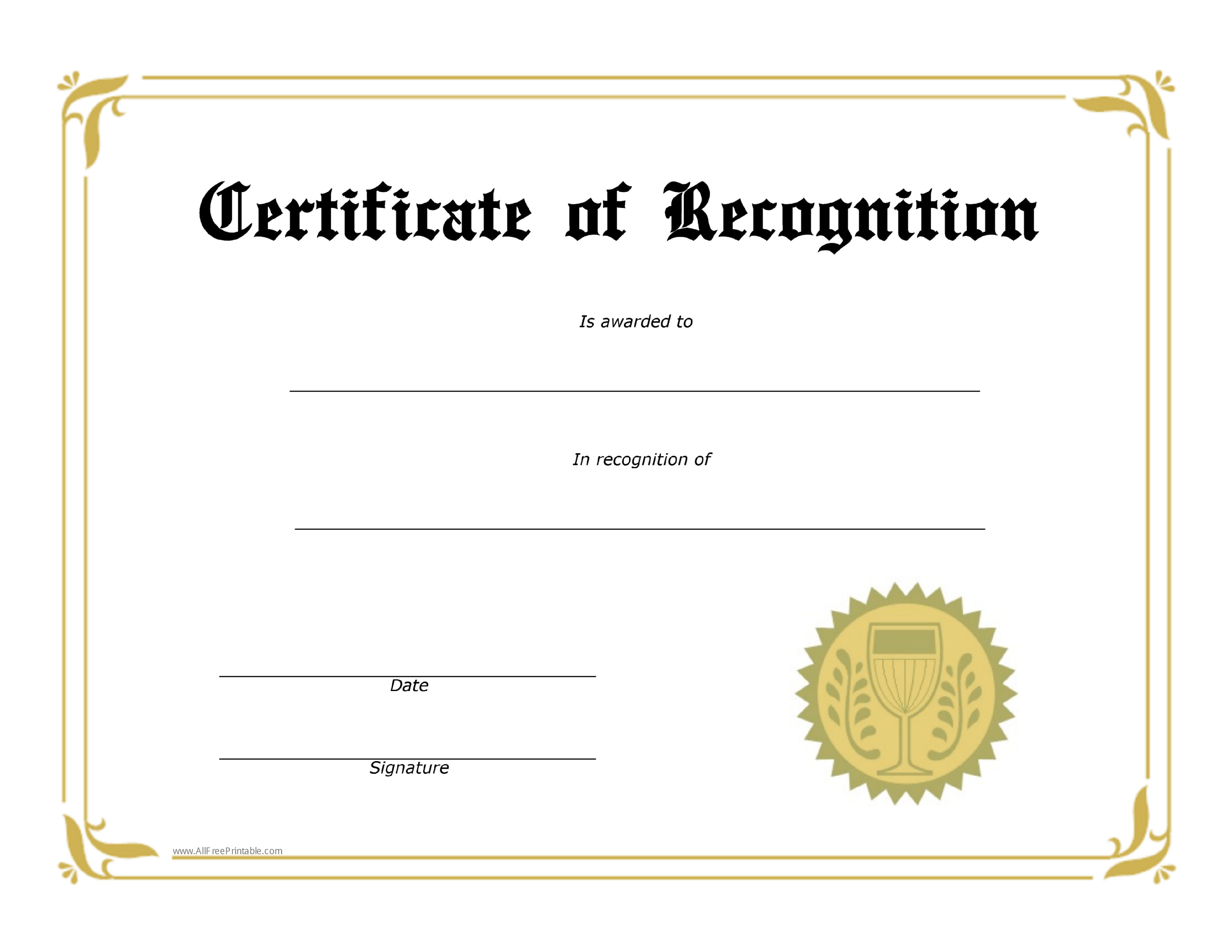 55 Free Printable Award Certificate 53