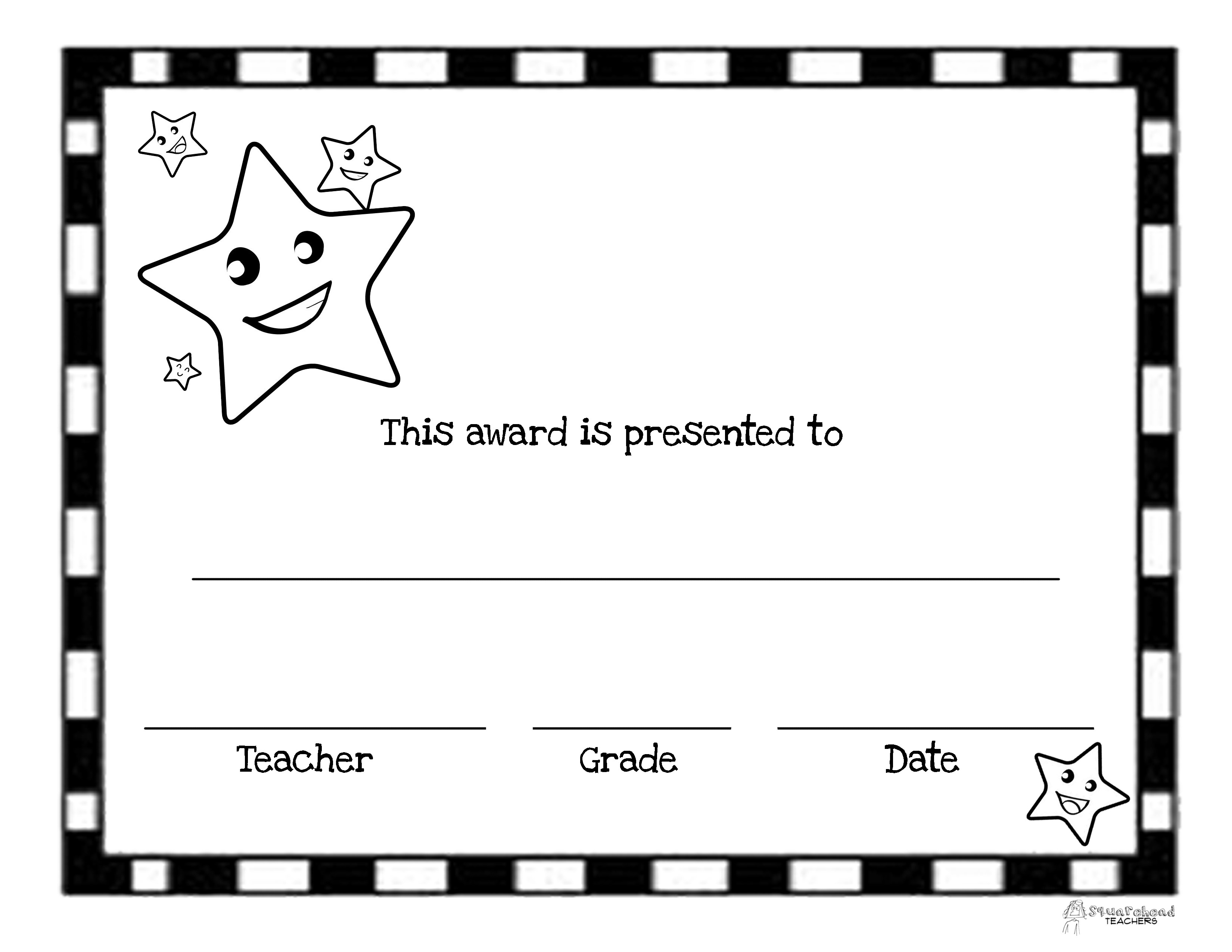 55 Free Printable Award Certificate 59