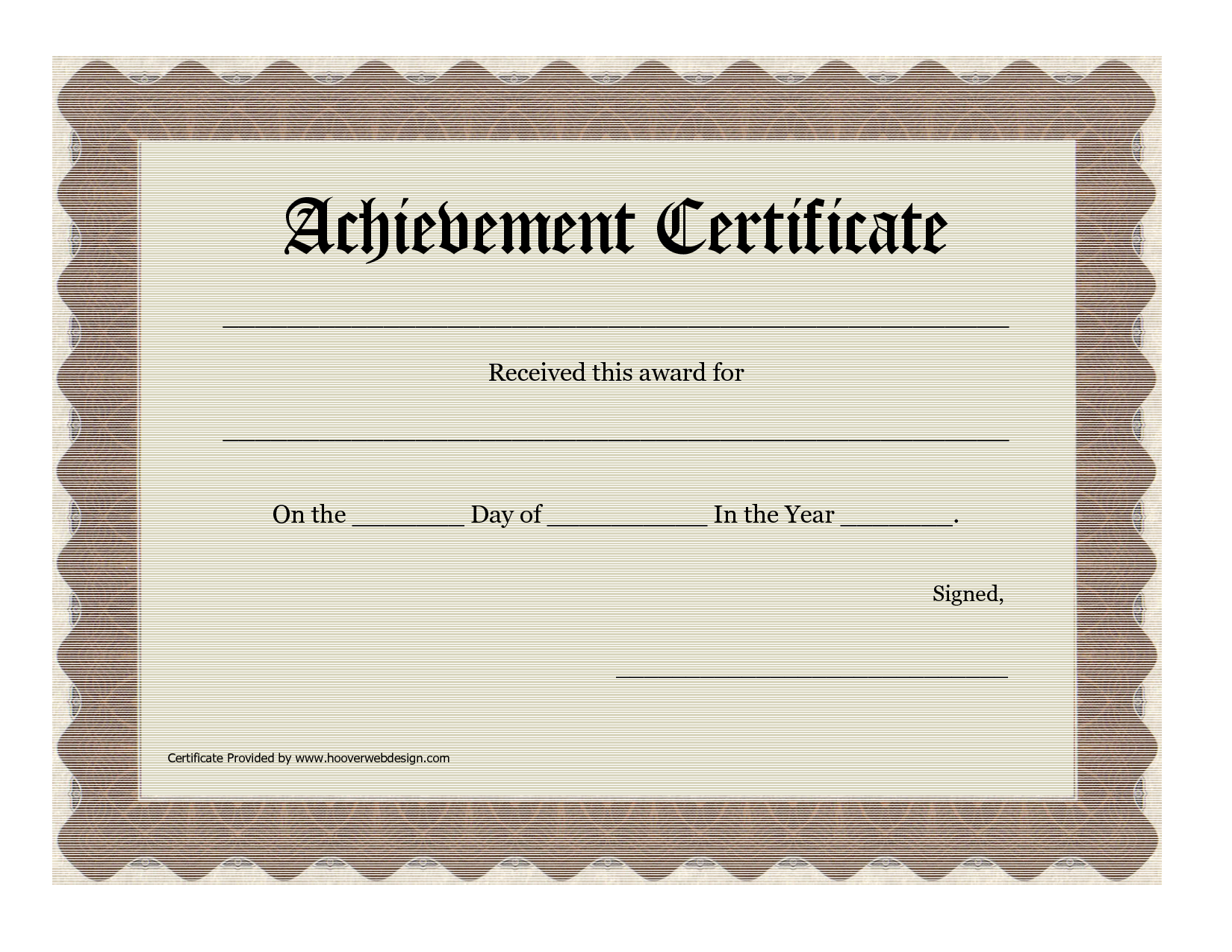 55 Free Printable Award Certificate 67