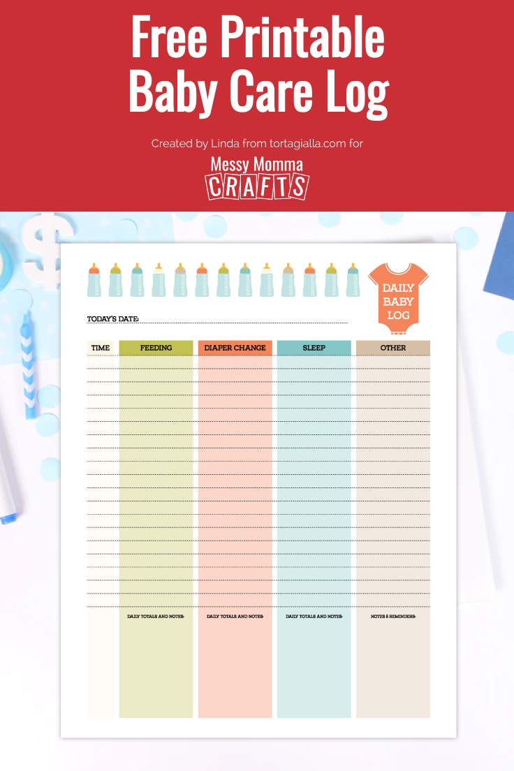 55 Free Printable Diaper Log 52