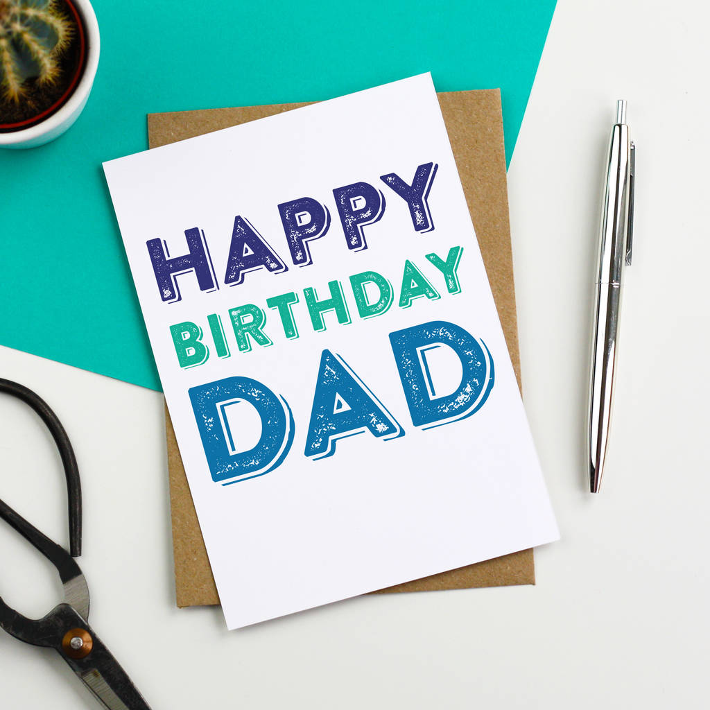 55 Happy Birthday Dad Card Printable 1
