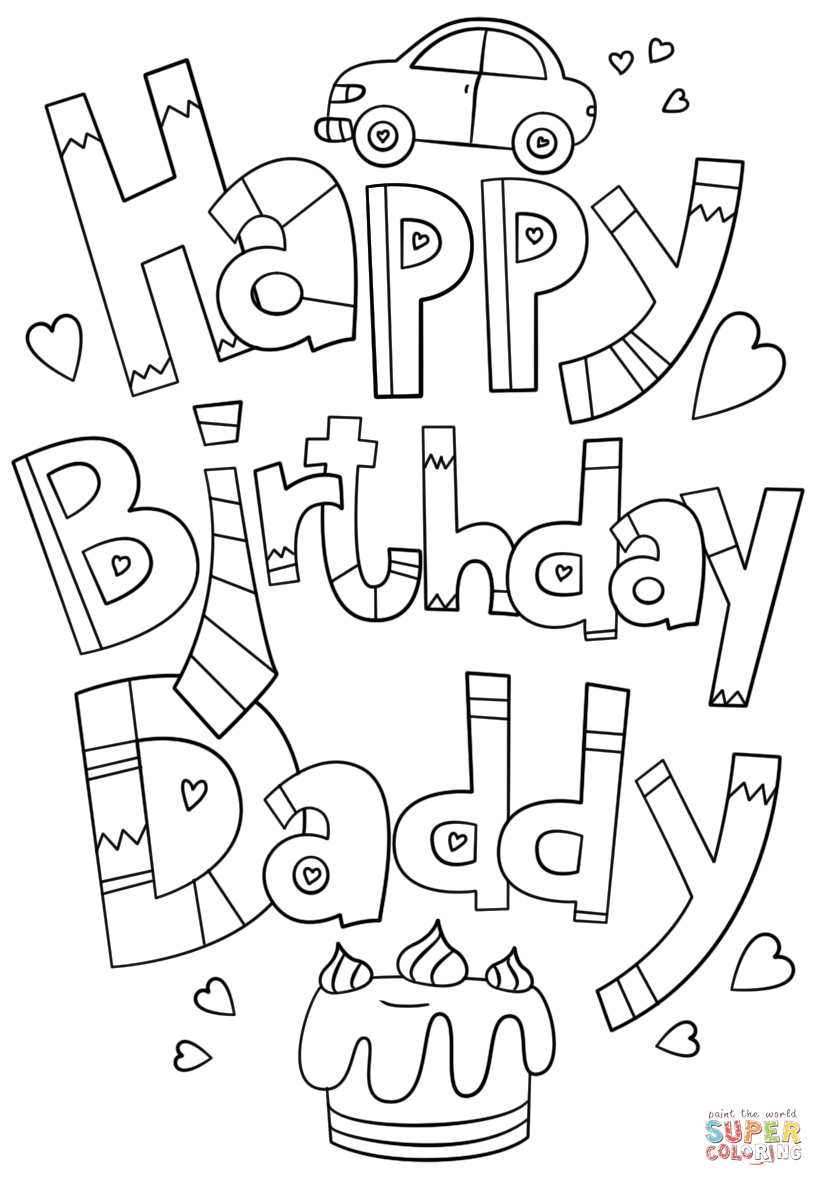 55 Happy Birthday Dad Card Printable 28