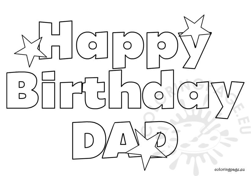 55 Happy Birthday Dad Card Printable 29