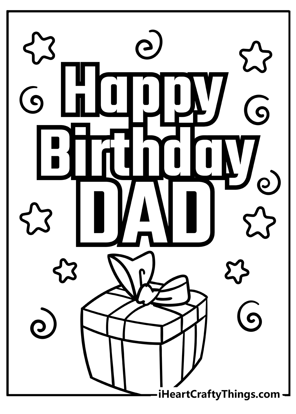 55 Happy Birthday Dad Card Printable 40