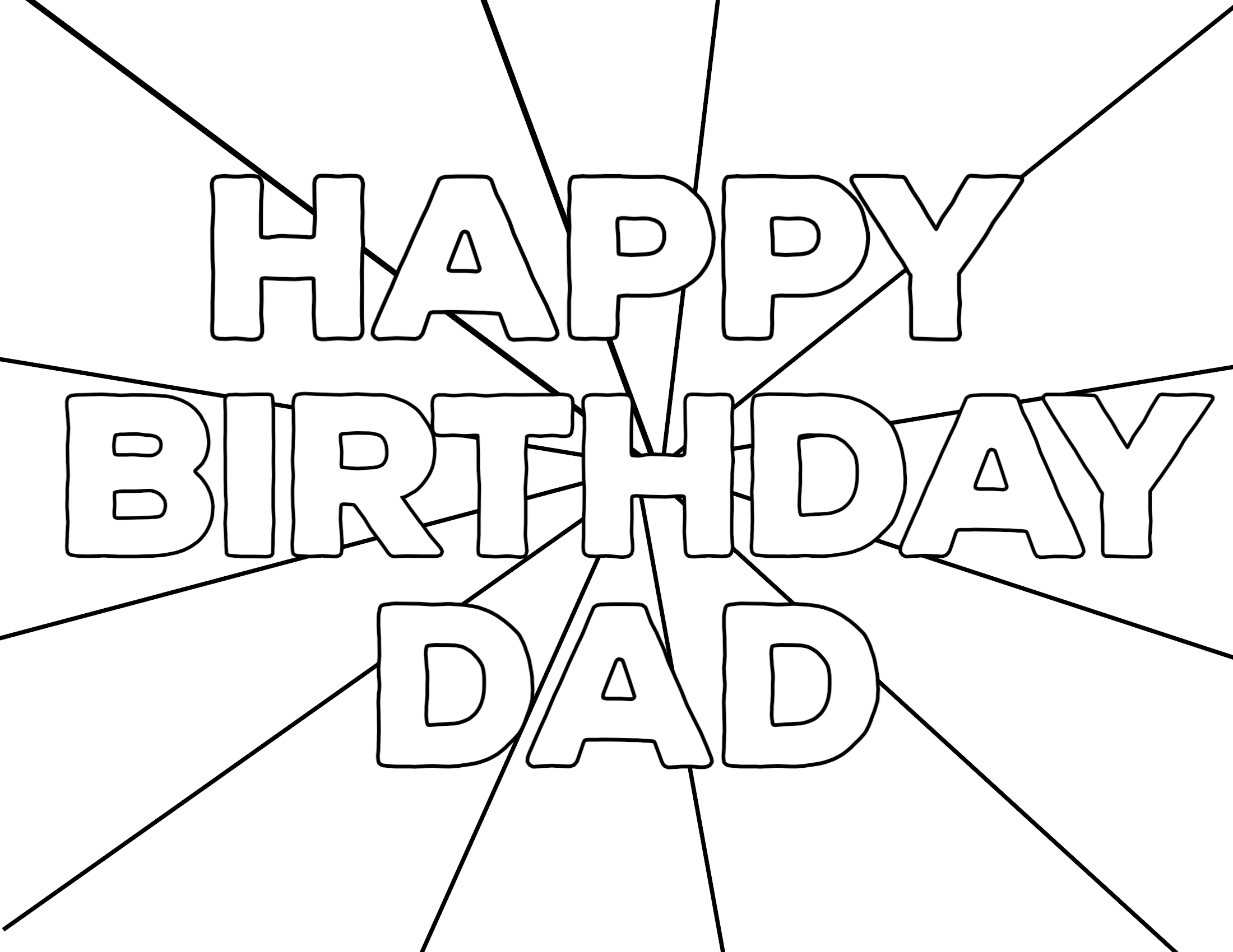 55 Happy Birthday Dad Card Printable 52