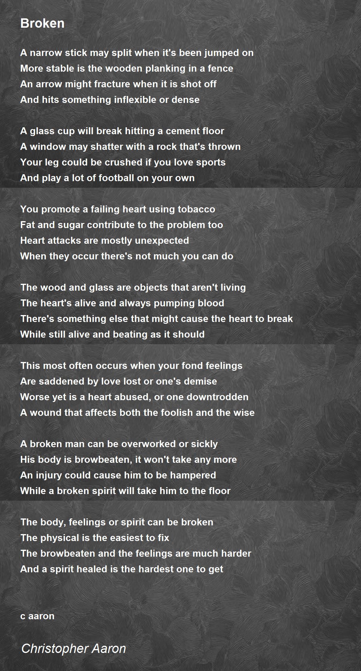 80 Broken Chain Poem Printable 11