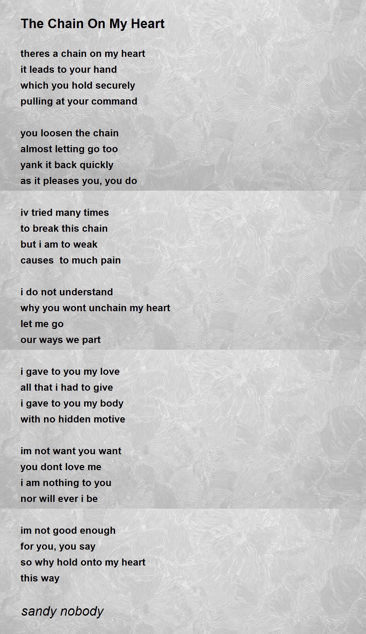 80 Broken Chain Poem Printable 14