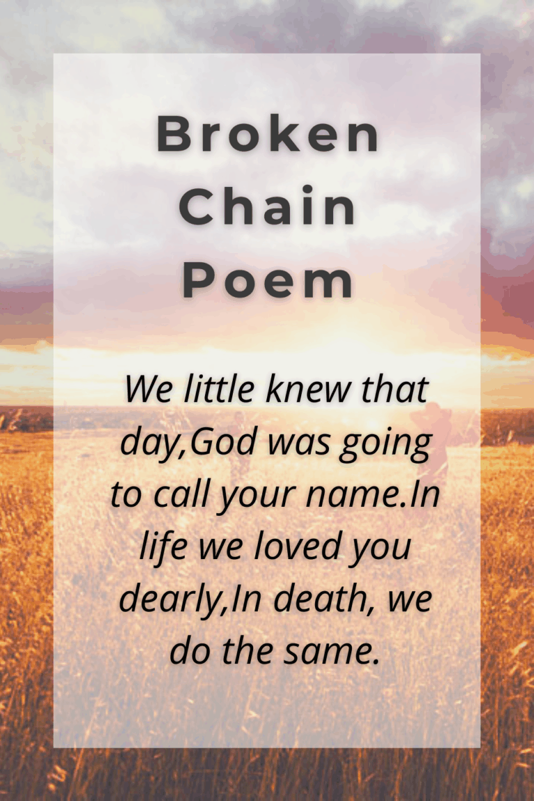 80 Broken Chain Poem Printable 5