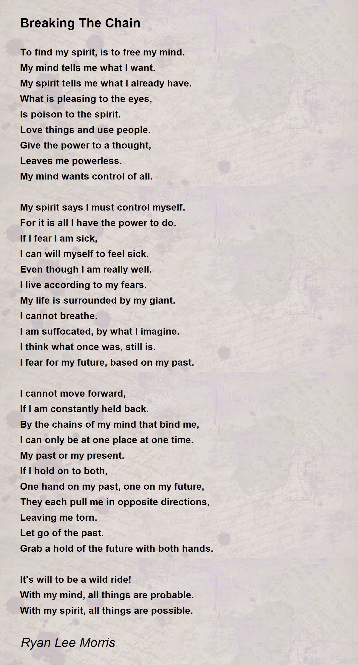 80 Broken Chain Poem Printable 55