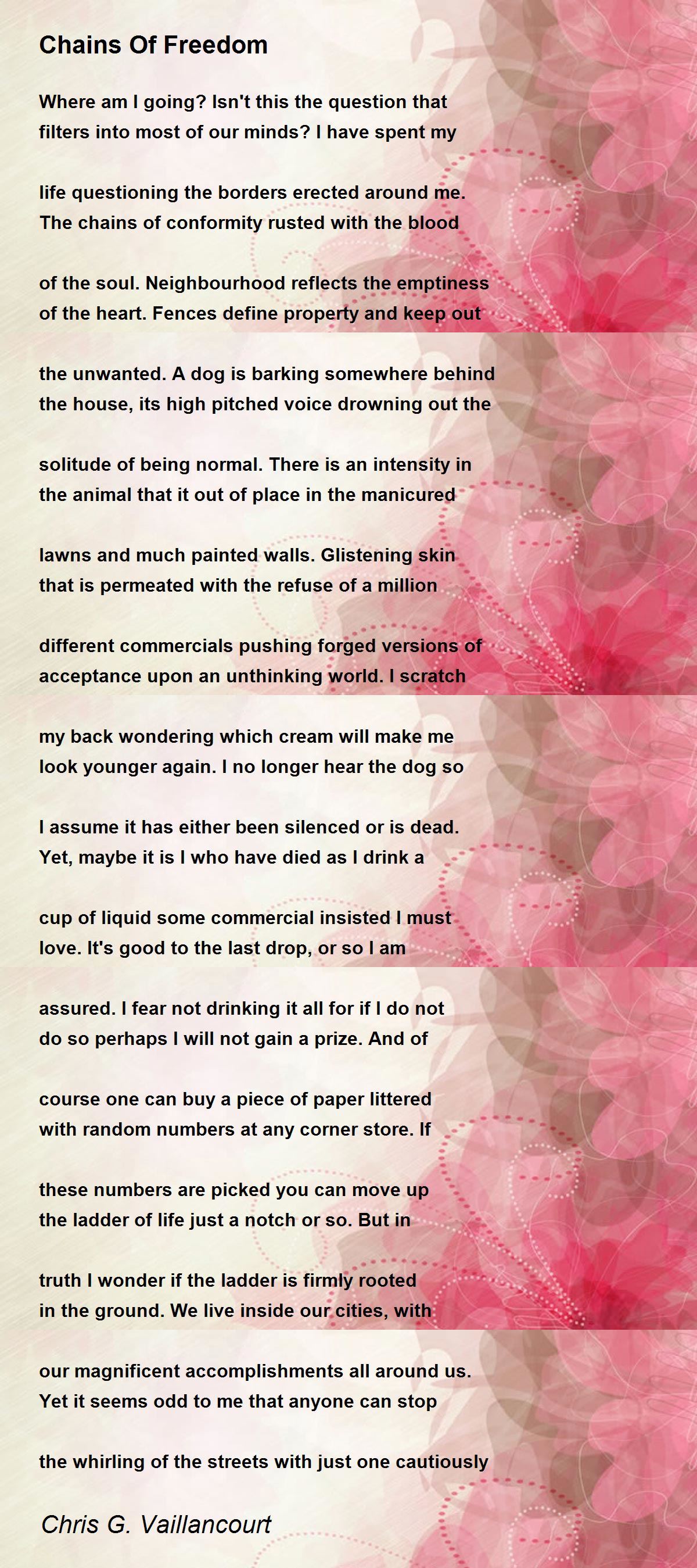 80 Broken Chain Poem Printable 63