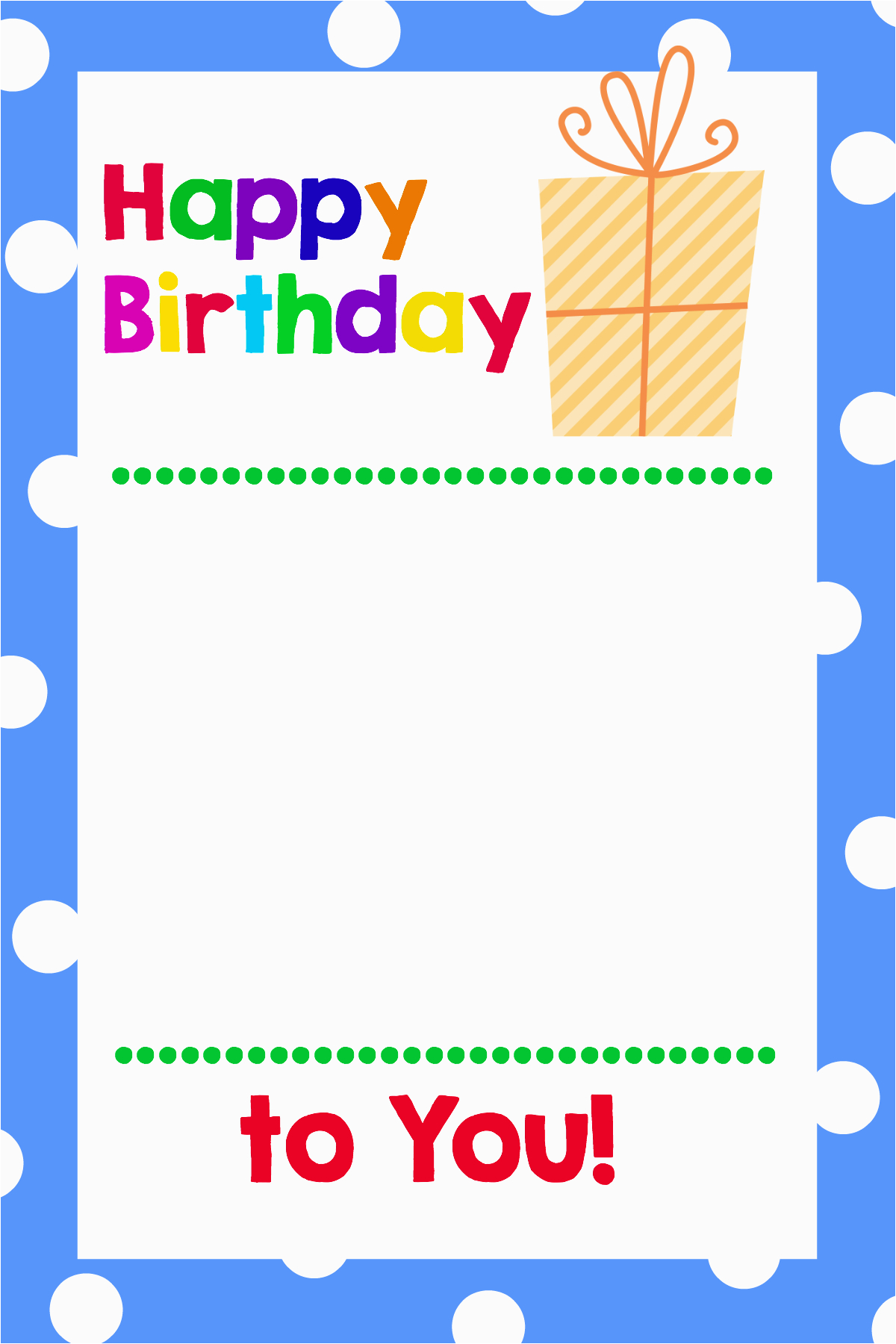 80 Foldable Free Printable Birthday Card 16
