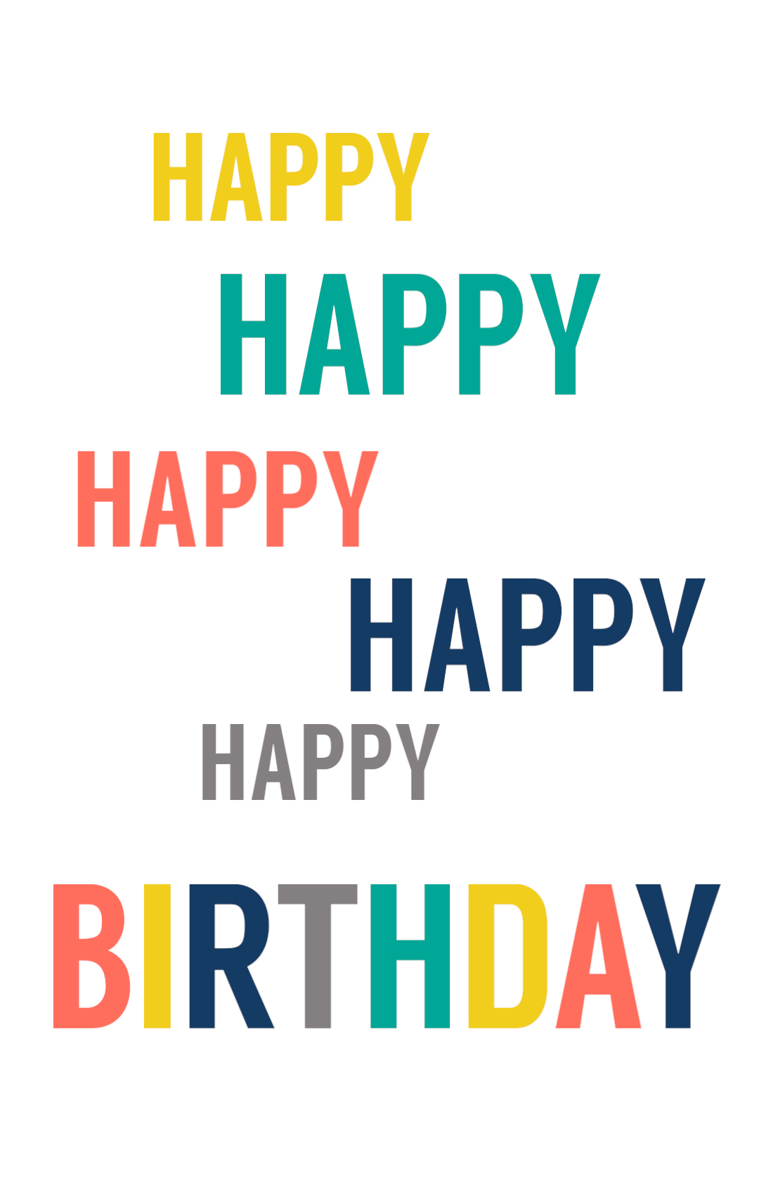 80 Foldable Free Printable Birthday Card 24