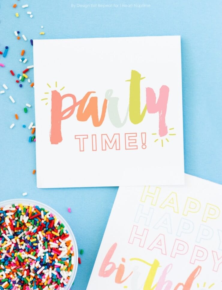 80 Foldable Free Printable Birthday Card 33