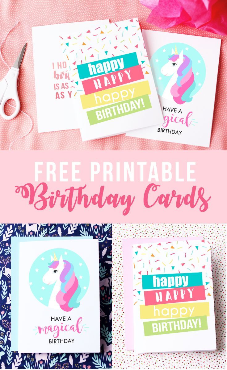 80 Foldable Free Printable Birthday Card 38