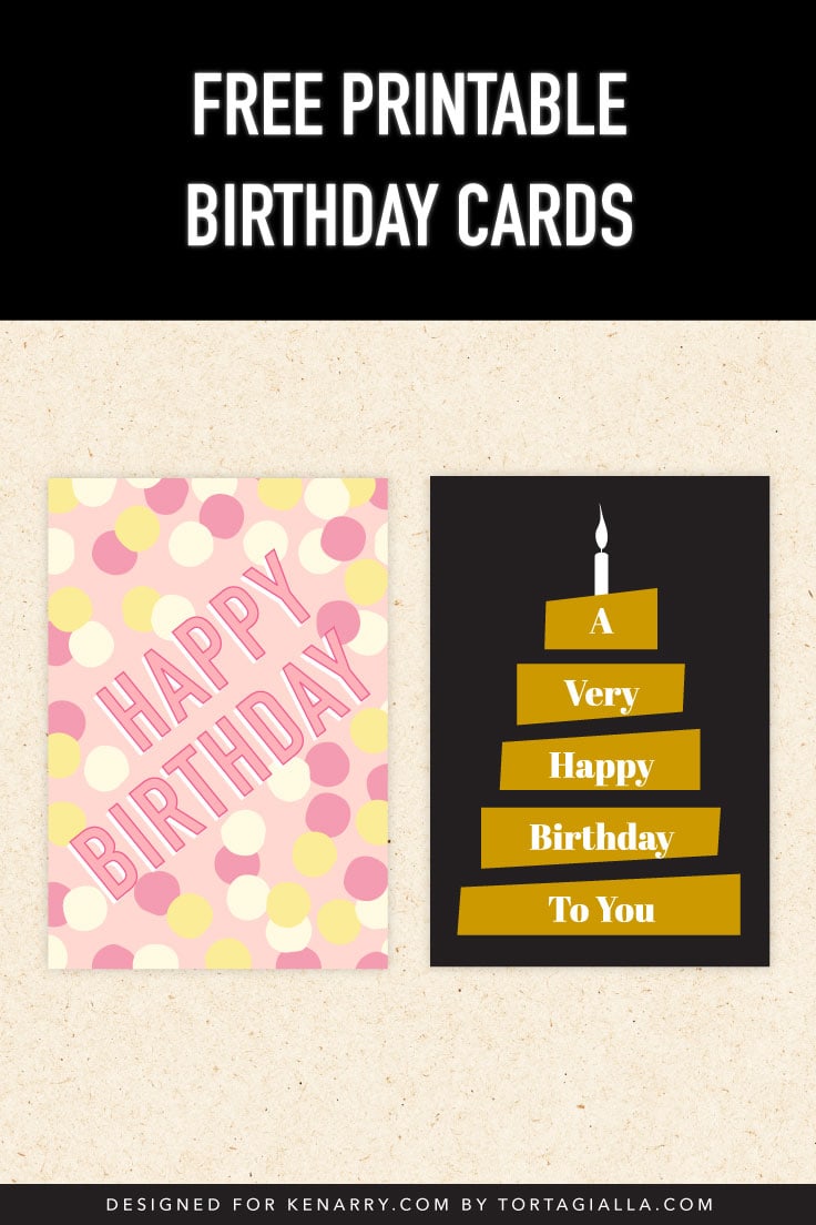 80 Foldable Free Printable Birthday Card 41
