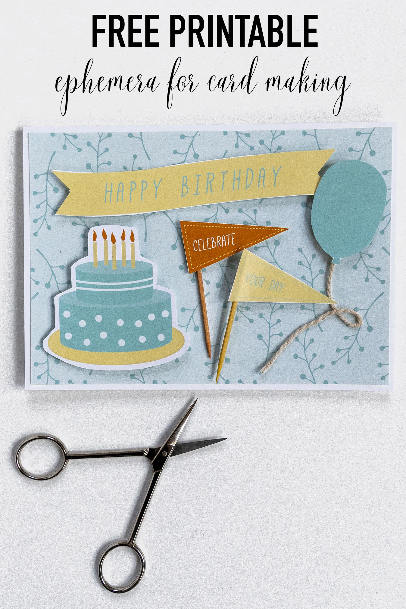 80 Foldable Free Printable Birthday Card 49