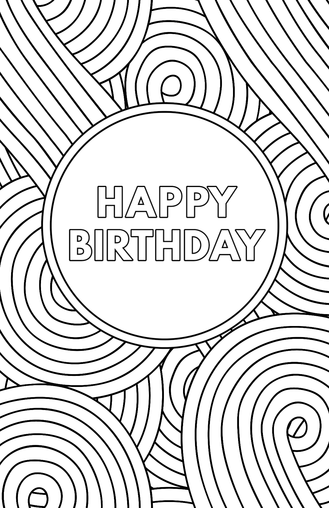 80 Foldable Free Printable Birthday Card 62