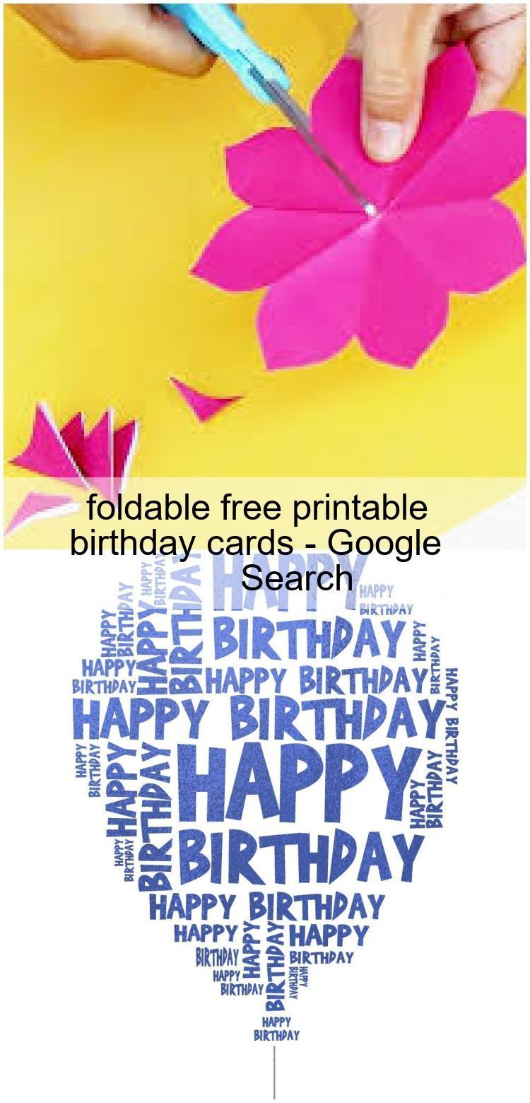 80 Foldable Free Printable Birthday Card 70
