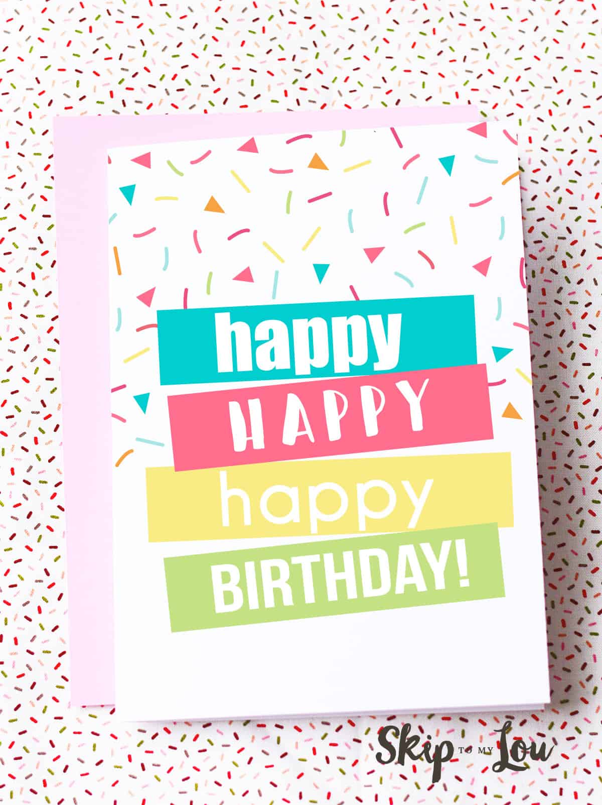 80 Foldable Free Printable Birthday Card 74
