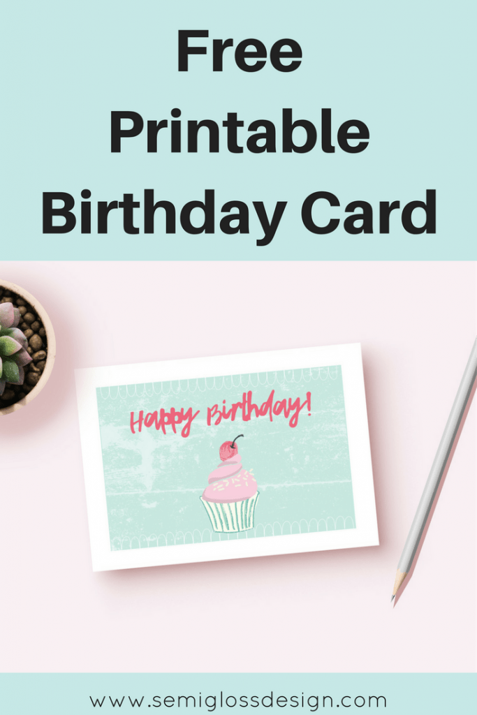 80 Foldable Free Printable Birthday Card 78