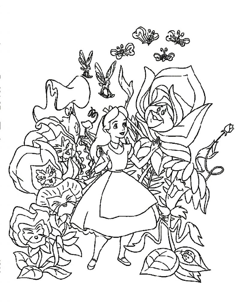 80 Free Alice In Wonderland Printables 1