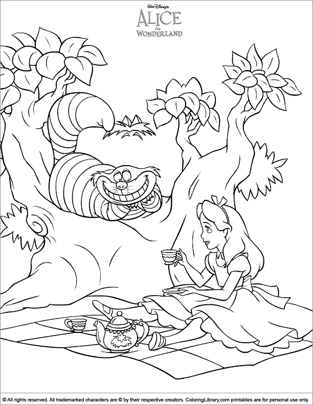 80 Free Alice In Wonderland Printables 12