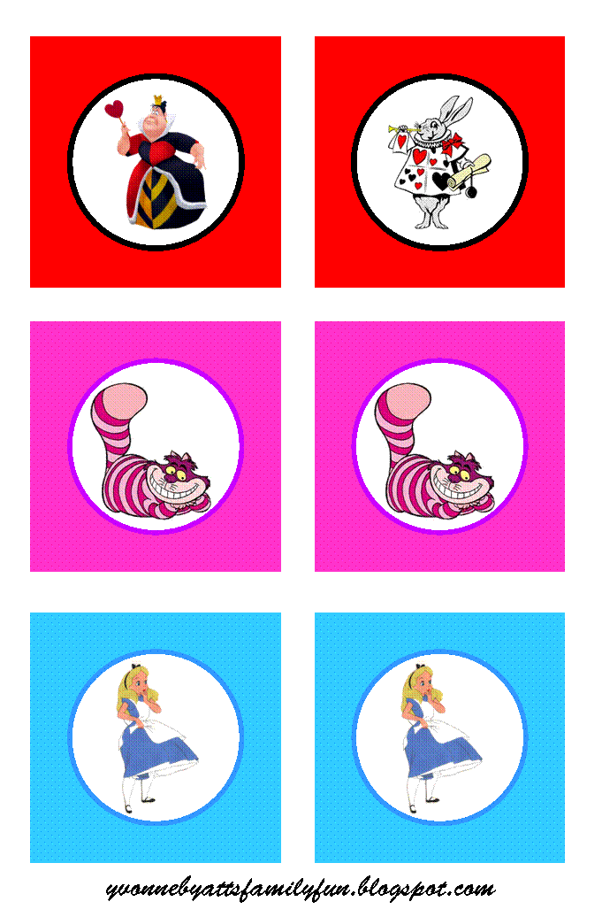 80 Free Alice In Wonderland Printables 18