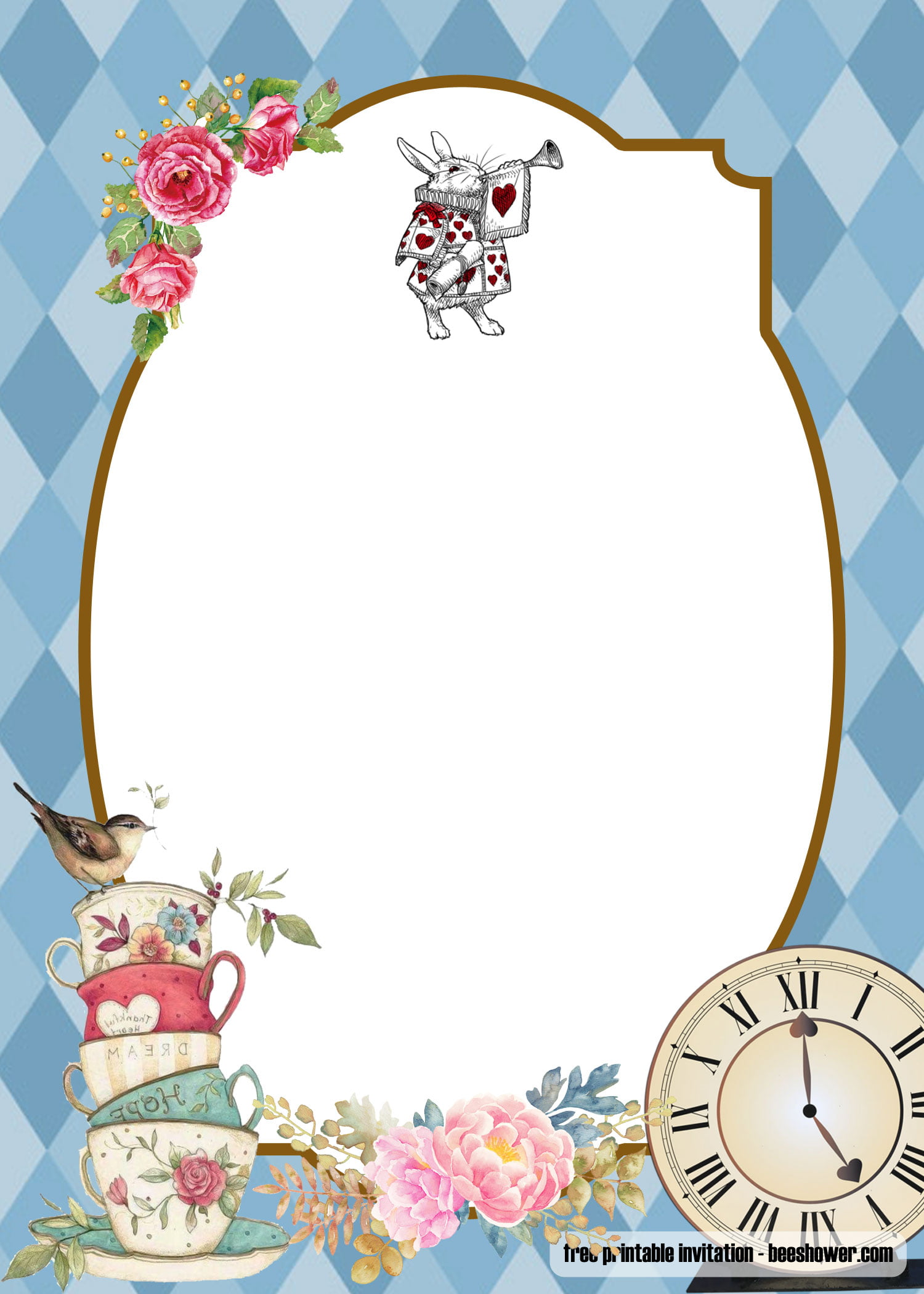 80 Free Alice In Wonderland Printables 21