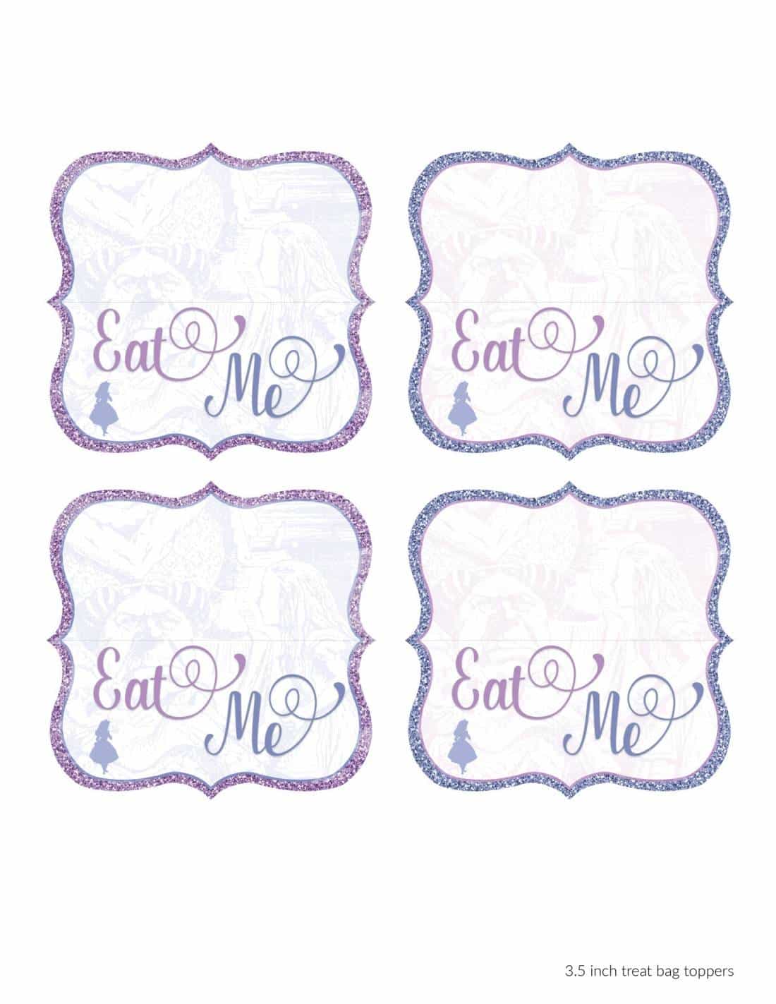80 Free Alice In Wonderland Printables 55