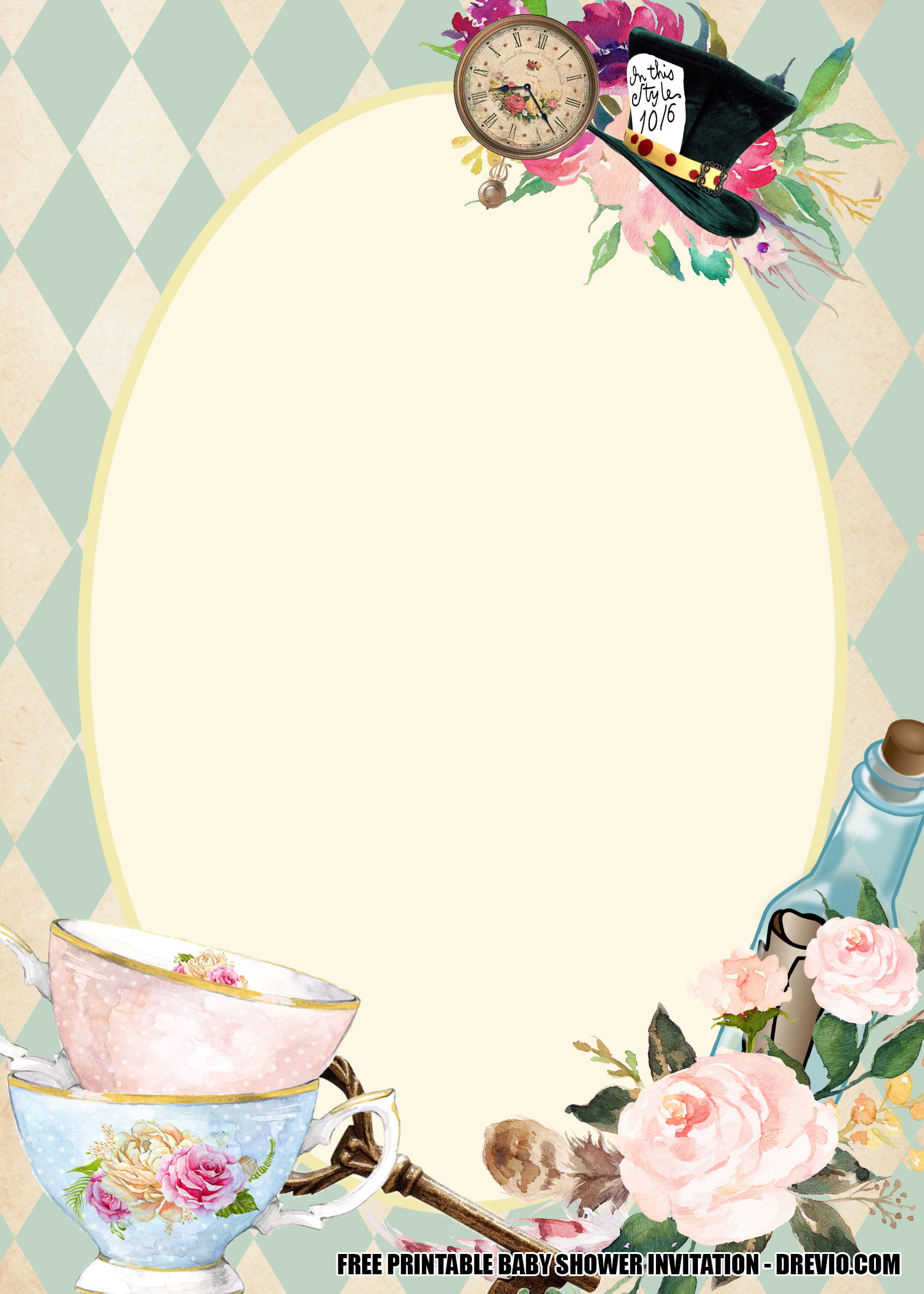 80 Free Alice In Wonderland Printables 67