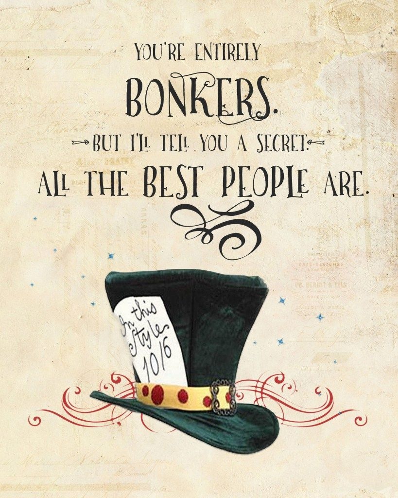 80 Free Alice In Wonderland Printables 95