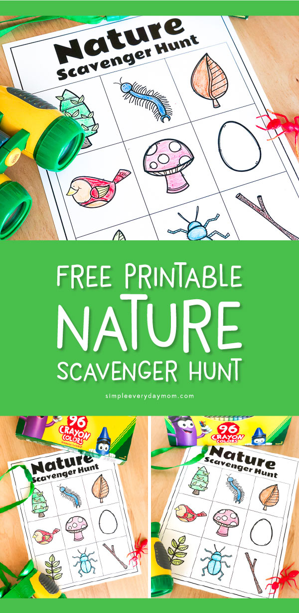 80 Free Nature Scavenger Hunt Printable 10
