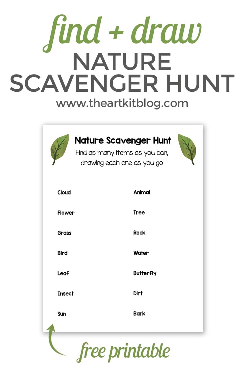 80 Free Nature Scavenger Hunt Printable 33